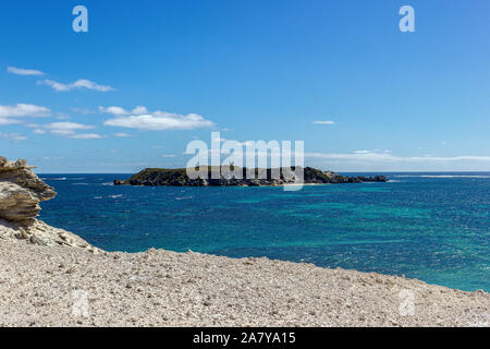 Hamelin Bay zu einem beliebten Angeln Lage im Süden von Western Australia im Frühsommer. Stockfoto