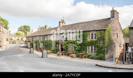 Burnsall Dorf Stockfoto