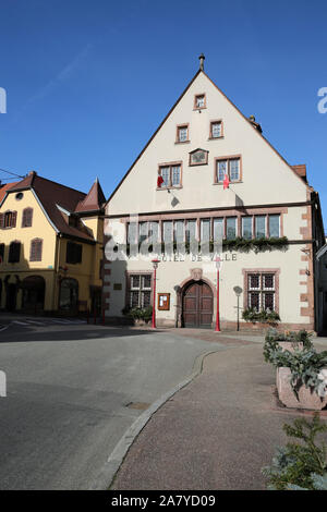 Münster, Elsass, Frankreich Stockfoto