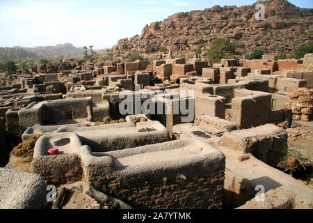 Der Dogon: Dorf Kono Stockfoto