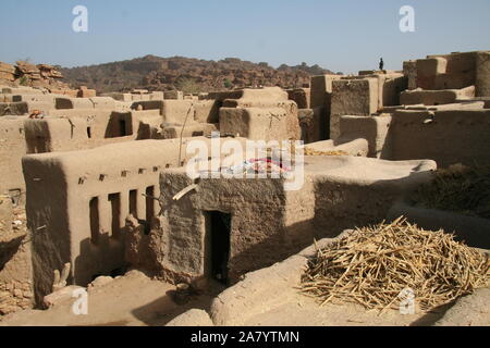 Der Dogon: Dorf Kono Stockfoto