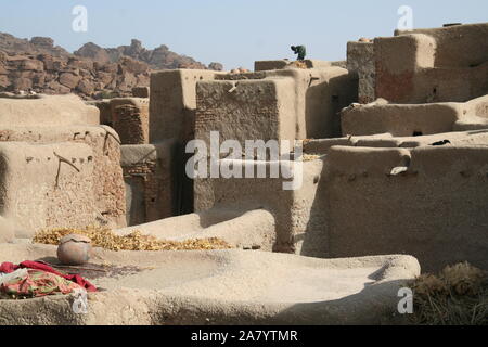 Der Dogon: Dorf Kono Stockfoto