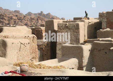 Der Dogon: Dorf Kono Stockfoto