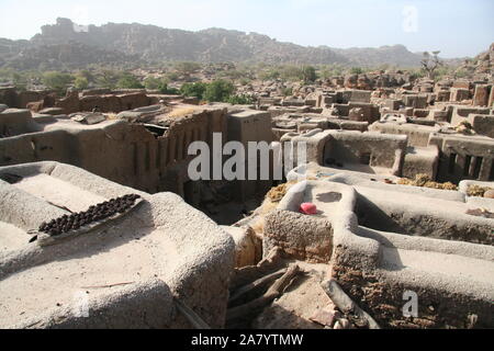 Der Dogon: Dorf Kono Stockfoto