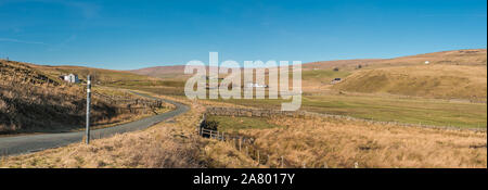 Ein Blick auf die Fernbedienung Harwood Bereich der oberen Teesdale, innerhalb der North Pennines AONB Stockfoto