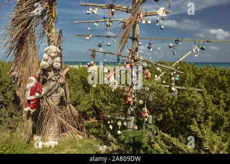 Weihnachtsschmuck in Armut #3 Stockfoto