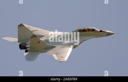 Mikoyan MiG-35 Fulcrum (D-F) ist eine Russische multirole Fighter, die entwickelt wurde, um durch Mikoyan, eine Division der United Aircraft Corporation (UAC). Stockfoto