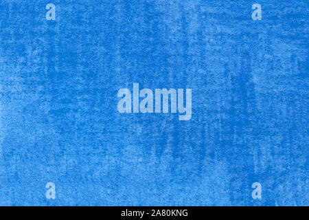 Handgeschöpftes Papier blau Aquarell Oberfläche. Kunst farbiger Darstellung. Modernes Design Aquarell. Design Element. Stockfoto