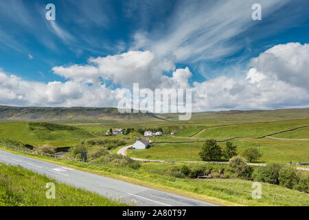 Morgen Sommer am Langdon Beck, Obere Teesdale Stockfoto