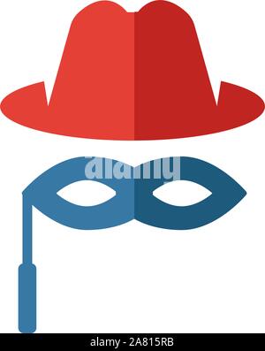 Anonymität Symbol. Einfaches Element aus blockchain icons Collection. Kreative Anonymität Symbol ui, ux, Anwendungen, Software und Infografiken Stock Vektor