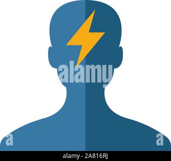 Brainstorming Symbol. Flach, kreatives Element von Business icons Collection. Farbige brainstorming Symbol für Vorlagen, Web Design und Software Stock Vektor