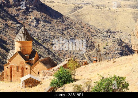 Kloster Noravank, surp Astvatsatsin, Armenien, Asien Stockfoto