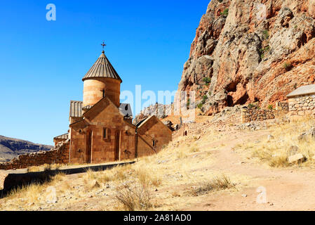 Kloster Noravank, surp Astvatsatsin, Armenien, Asien Stockfoto