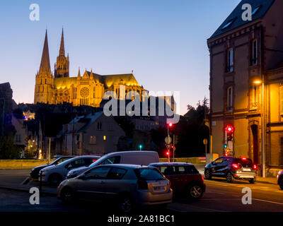 Europa, Frankreich, Chartres, Kathedrale Stockfoto