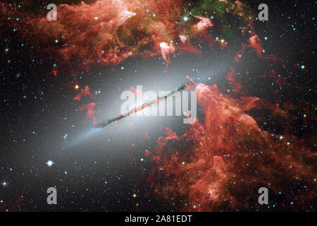 Universum Szene mit Planeten, Sterne und Galaxien im Weltraum. Elemente dieses Bild von der NASA eingerichtet Stockfoto