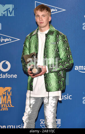 Sevilla, Spanien. 03 Nov, 2019. Snelle Teilnahme an den MTV EMAs 2019 an fibes Konferenz- und Ausstellungszentrum am 3. November 2019 in Sevilla, Spanien. Credit: Geisler-Fotopress GmbH/Alamy leben Nachrichten Stockfoto