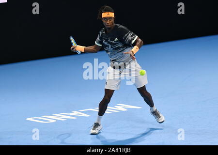 Mailand, Italien, 05. November 2019, Mikael ymer während des nächsten Gen ATP-Finale - Turnier Runde - Ugo Humbert vs Mikael Ymer - Tennis Internationals - Kreditkarten: LPS/Alessio Tarpini/Alamy leben Nachrichten Stockfoto