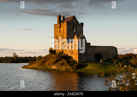 DUNGUAIRE CASTLE CASTLE im County Galway Kinvara Irland Stockfoto