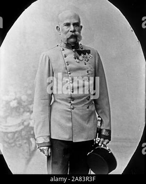 Franz Joseph I. von Österreich Ca. 1900s Stockfoto