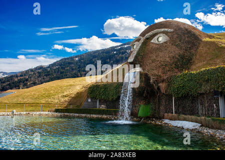 Swarovski Kristallwelten und Museum, Wattens Stadt, Bezirk Innsbruck, Österreich Stockfoto