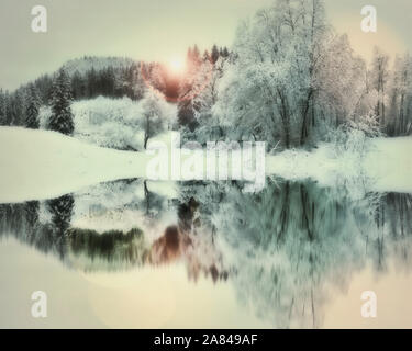 DE - Bayern: Yuletide Wunderland Stockfoto