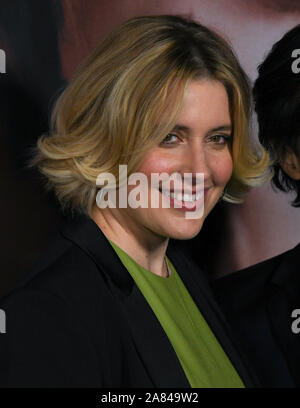 November 5, 2019, Los Angeles, Kalifornien, USA: Greta Gerwig besucht Premiere von Netflix' 'Ehe Geschichte" (Bild: © Billy Bennight/ZUMA Draht) Stockfoto