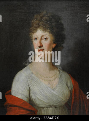 Maria Theresia (1717-1780). Heiligen Römischen Kaiserin. Portrait von Jozef Pitschmann (1758-1834), nach 1800. Öl auf Leinwand. Jahrhundert in der polnischen Kunst Galerie (Sukiennice Museum). National Museum Krakau. Polen. Stockfoto