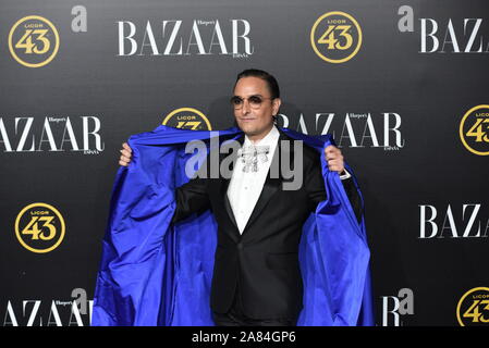 Madrid, Spanien. 05 Nov, 2019. Josie besucht der Harper Basar Auszeichnungen bei Santoña Palace in Madrid. Credit: SOPA Images Limited/Alamy leben Nachrichten Stockfoto