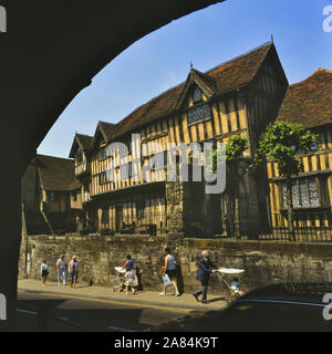 Lord Leycester Hospital, Warwick, Warwickshire, UK. Stockfoto