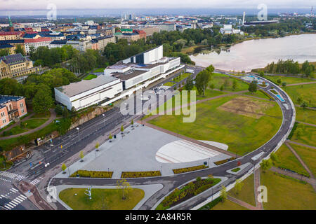 Finlandia-halle Kongress- und Veranstaltungszentrum in Helsinki, Finnland Stockfoto