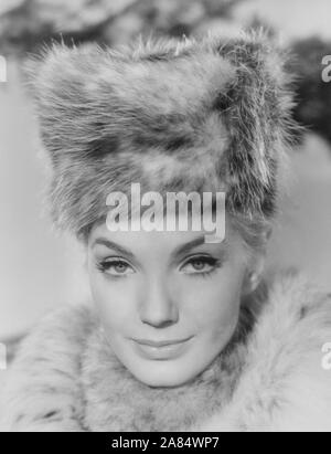 Maria Perschy, österreichische Filmschauspielerin, Deutschland 1960er Jahre. Österreichische Film Schauspielerin Maria Perschy, Deutschland der 1960er Jahre. Stockfoto