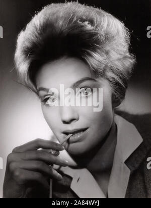 Maria Perschy, österreichische Filmschauspielerin, Deutschland 1960er Jahre. Österreichische Film Schauspielerin Maria Perschy, Deutschland der 1960er Jahre. Stockfoto