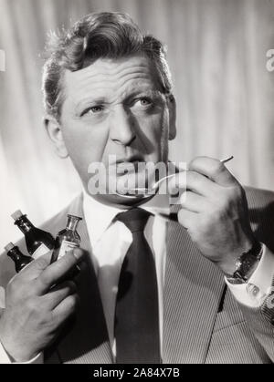 Gunther Philipp, österreichischer Wittlich, Deutschland um 1958. Österreichische Schauspieler Gunther Philipp, Deutschland Ca. 1958. Stockfoto