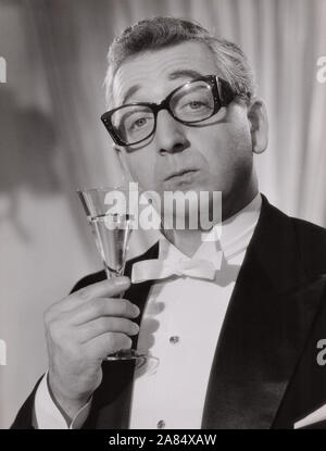 Gunther Philipp, österreichischer Wittlich, Deutschland 1960er Jahre. Österreichische Schauspieler Gunther Philipp, Deutschland der 1960er Jahre. Stockfoto