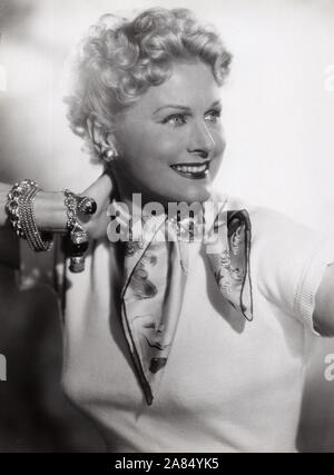 Marika Rökk, English östereichische Fictitious character, Sängerin und Tänzerin, Deutschland 1950er Jahre. Deutsche österreichische Schauspielerin, Sängerin und Tänzerin Marika Roekk, Deutschland 1950. Stockfoto