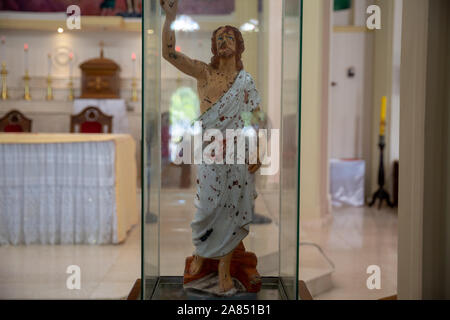 St. Sebastian Kirche in der Erzdiözese Colombo. Es ist in Katuwapitiya, Negombo Sri Lanka entfernt. Stockfoto