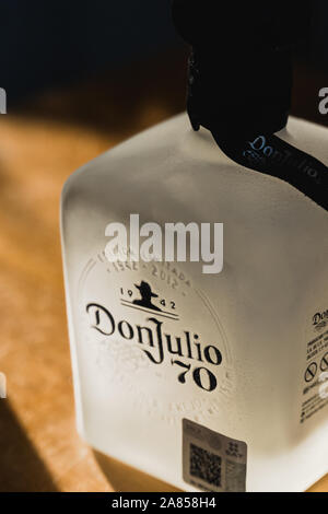 Don Julio Tequila 70 alkoholische Getränke Stockfoto