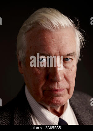 John McEwen in den Oldie literarische Mittagessen; 05/11/19. Stockfoto