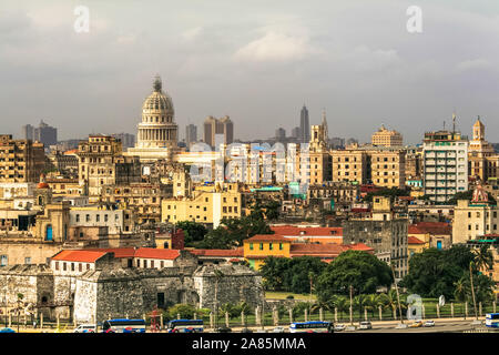 Havanna Skyline der Stadt. Stockfoto