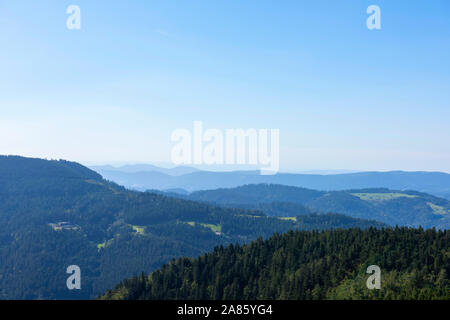 Aussichtspunkt am Mummelsee auf der 500 im Schwarzwald, Deutschland Europa EU Stockfoto