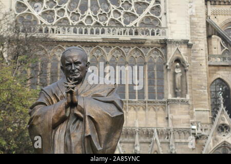 Notre Dame von Paris Stockfoto