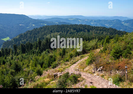 Aussichtspunkt am Mummelsee auf der 500 im Schwarzwald, Deutschland Europa EU Stockfoto