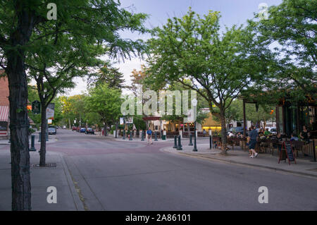 Hyde Park Nachbarschaft Boise, Idaho Stockfoto