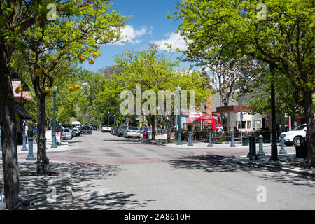 Hyde Park Nachbarschaft Boise, Idaho Stockfoto