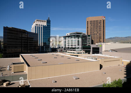 Blick auf Downtown Boise Idaho Stockfoto