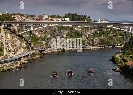 Ponte do Infante in Porto, Portugal Stockfoto