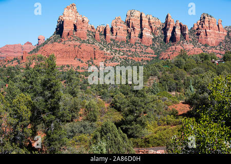 Fotos Geschäfte Iin Williams Arizona Route 66 Sedona Grand Canyon National Park Stockfoto