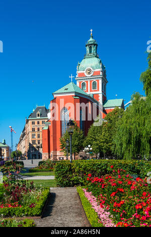 St Jsacobs Kirche in Stockholm, Schweden. Stockfoto