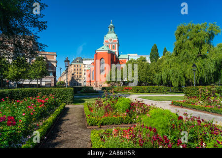 St Jsacobs Kirche in Stockholm, Schweden. Stockfoto