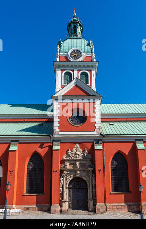 St Jsacobs Kirche in Stockholm, Schweden. Stockfoto